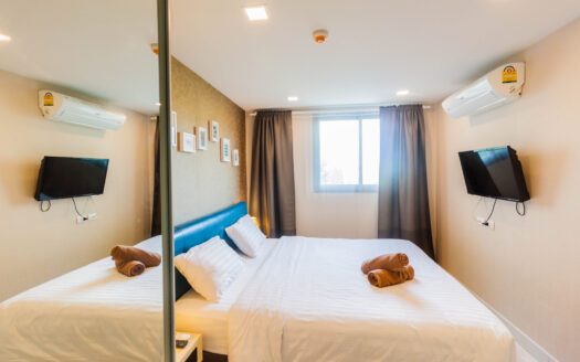 Byt pěší chůzí k pláži