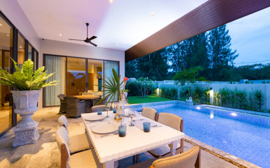 3 ložnicová vila blízko golfu, Hua Hin