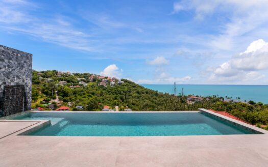 Moderní vila s výhledem na moře