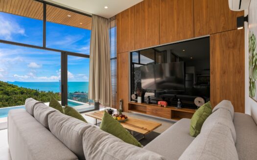 Moderní vila s výhledem na moře