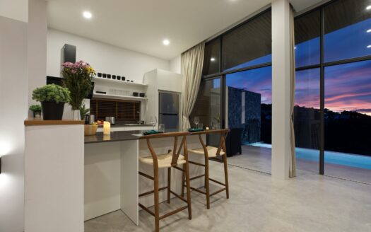 Moderní vila s výhledem na moře